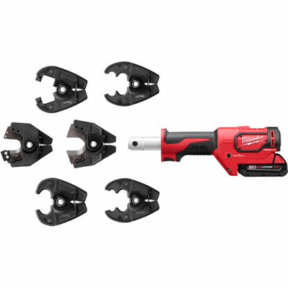 M18™ FORCE LOGIC™ 6T Utility Crimper Kit with D3 Grooves and Fixed O Die 2678-22O