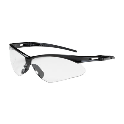 Anser™ Semi-Rimless Safety Glasses with Black Frame, Clear Lens and Anti-Scratch / Anti-Fog Coating 250-AN-10111