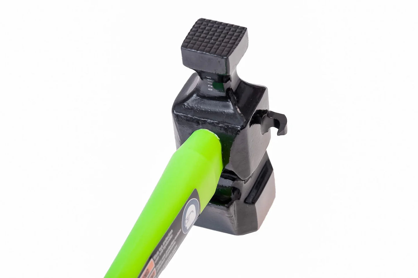 MADI Smooth Lineman Hammer 35 oz with Fiberglass Handle, Staple Puller, and J Hook Remover SLH-1