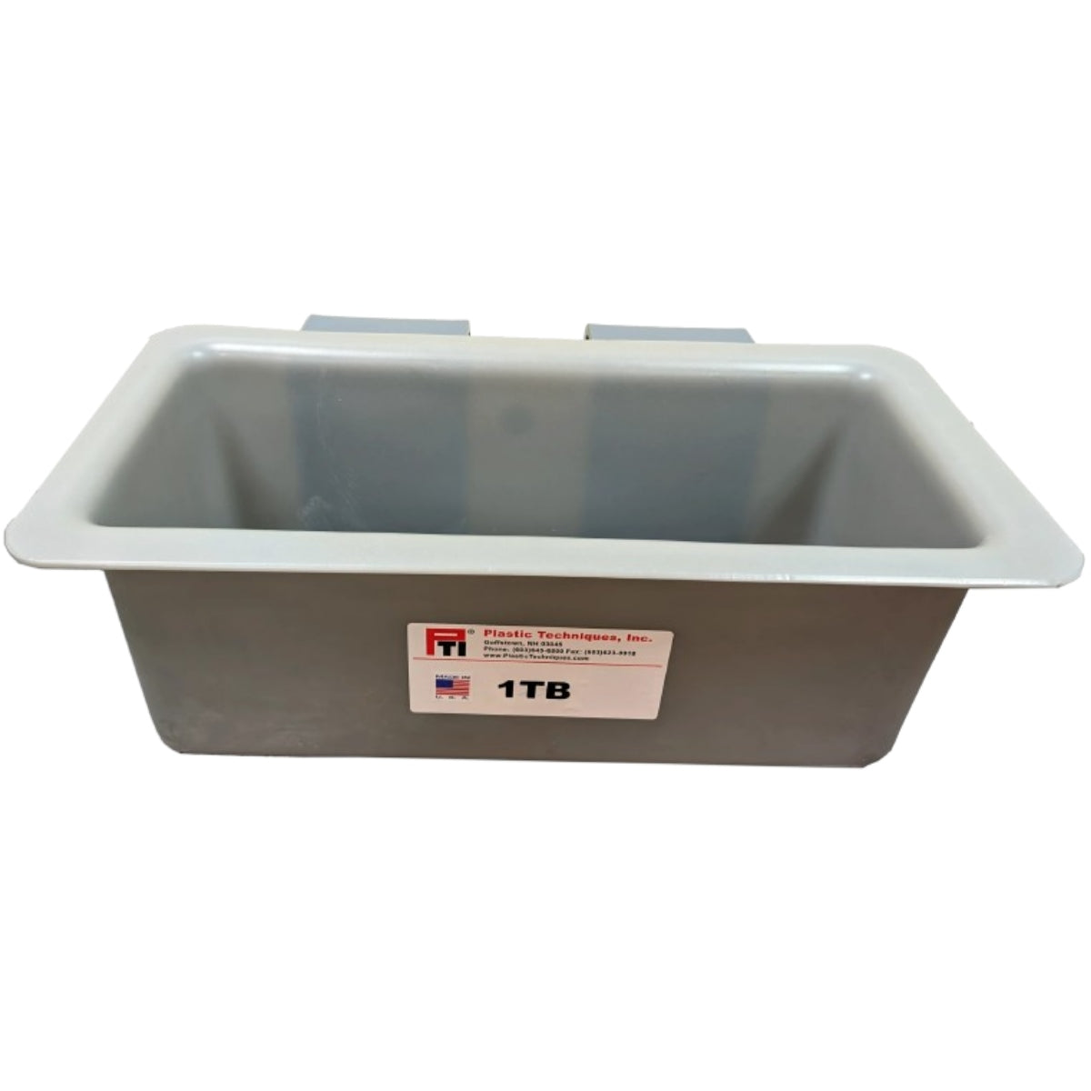 Plastic Techniques Tool Tray, Gray 1TB