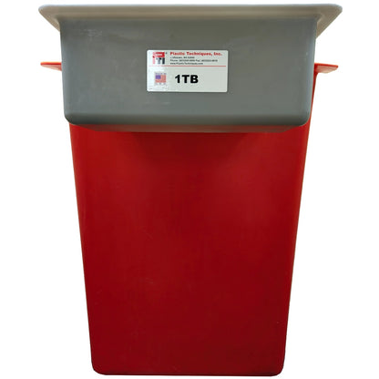 Plastic Techniques Tool Tray, Gray 1TB