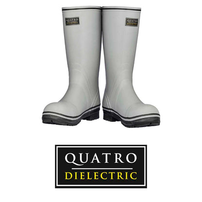Quatro 20kV 15" Dielectric Thermal Boot with Steel Toe FQD9