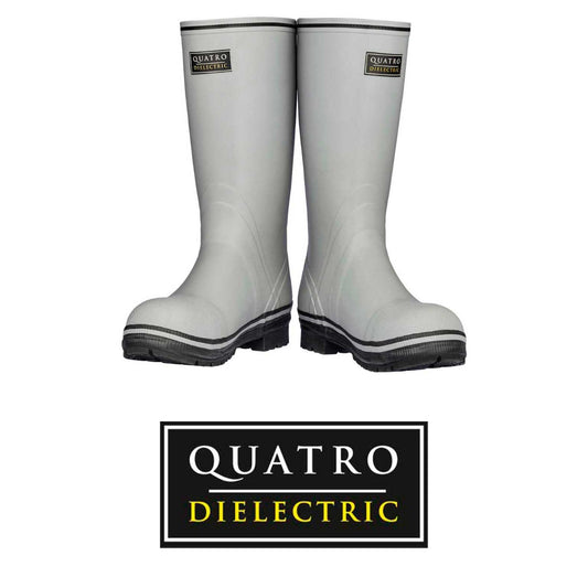 Quatro 20kV 15" Dielectric Thermal Boot with Steel Toe FQD9