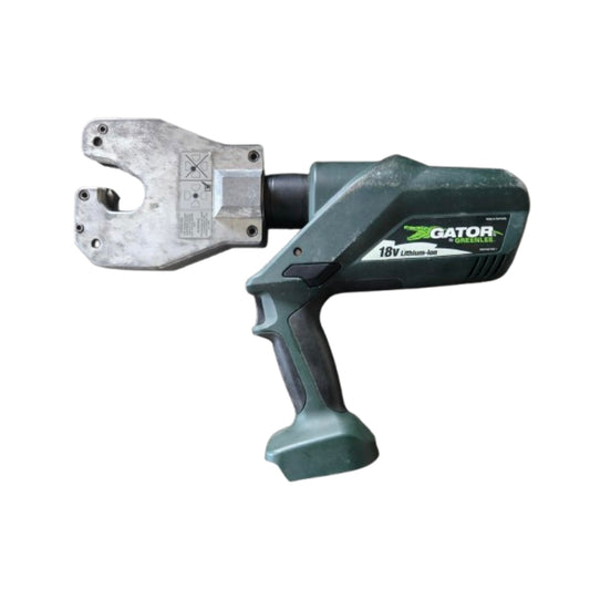 [USED] Greenlee EK6ATLXB Gator 6 Ton Dieless Quad Indent Battery Crimper