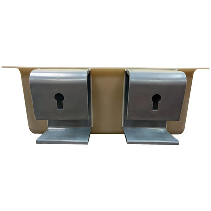 Plastic Techniques Tool Tray, Gray 1TB