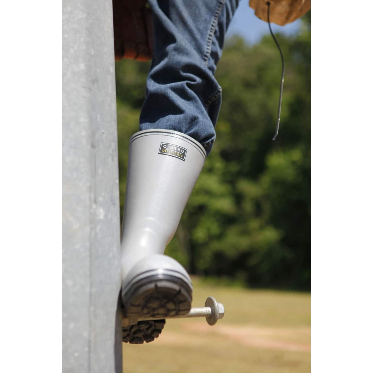 Quatro 20kV 15" Dielectric Thermal Boot with Steel Toe FQD9