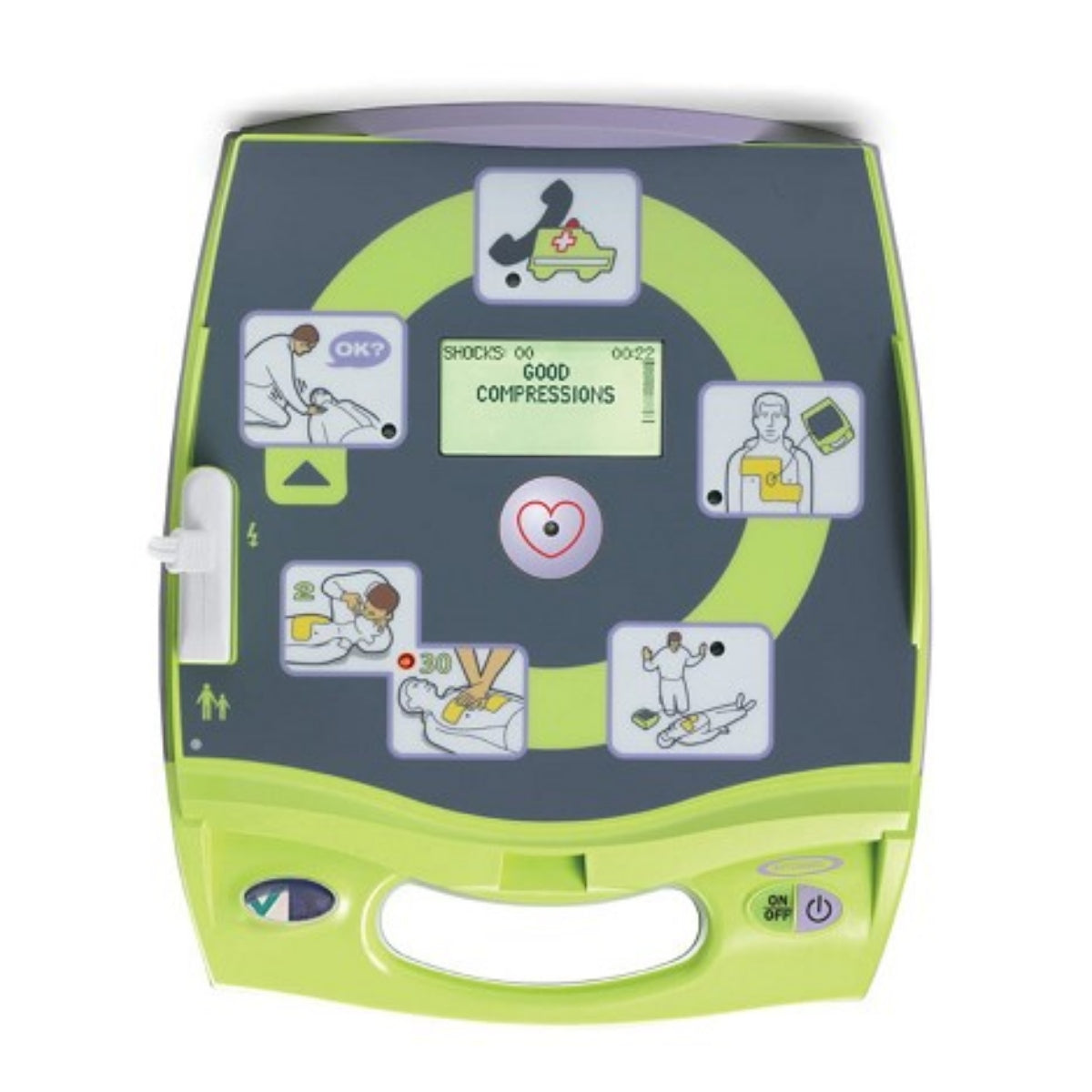 ZOLL AED Plus (Semi-Automatic) 20100700702011010-T