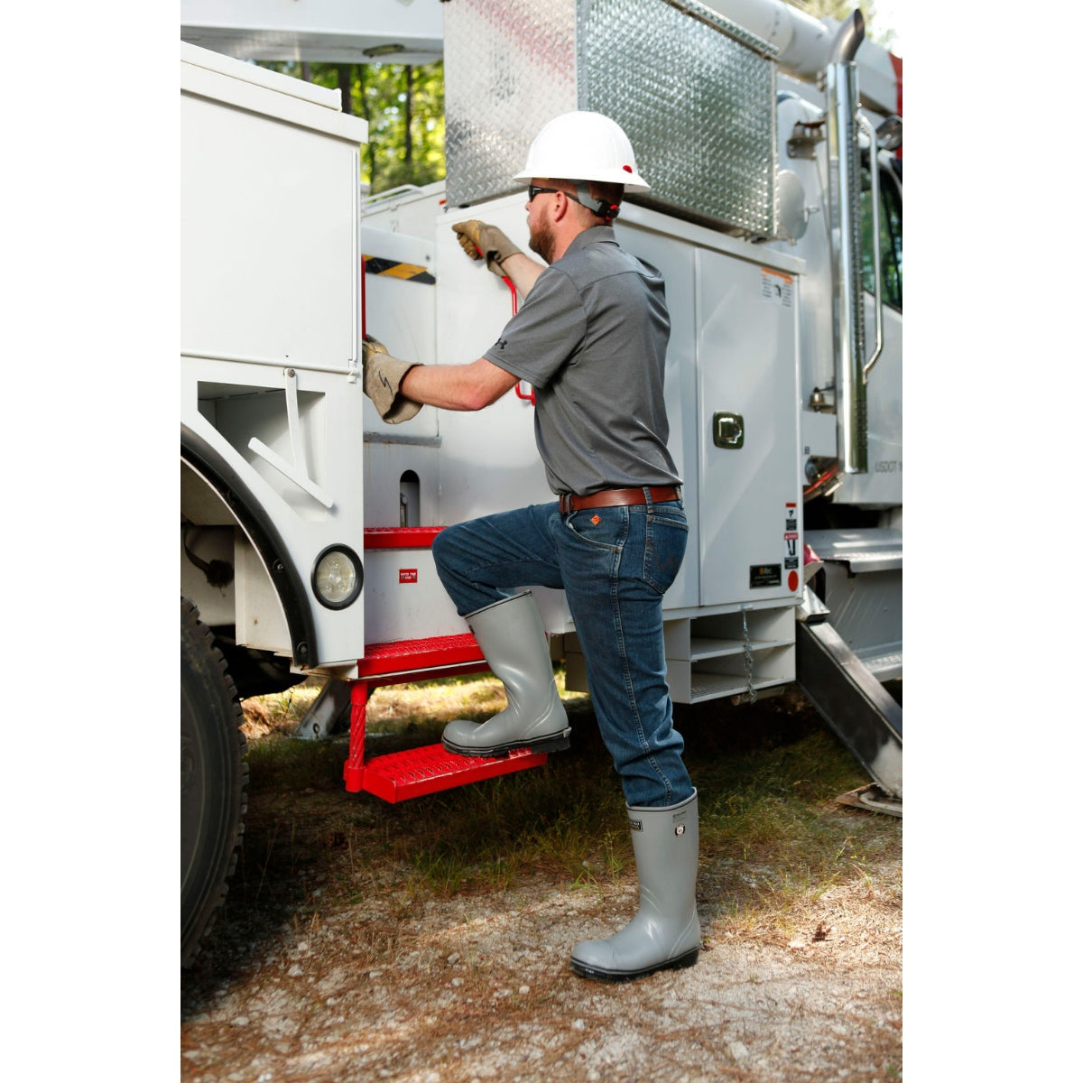 Quatro 20kV 15" Dielectric Thermal Boot with Steel Toe FQD9