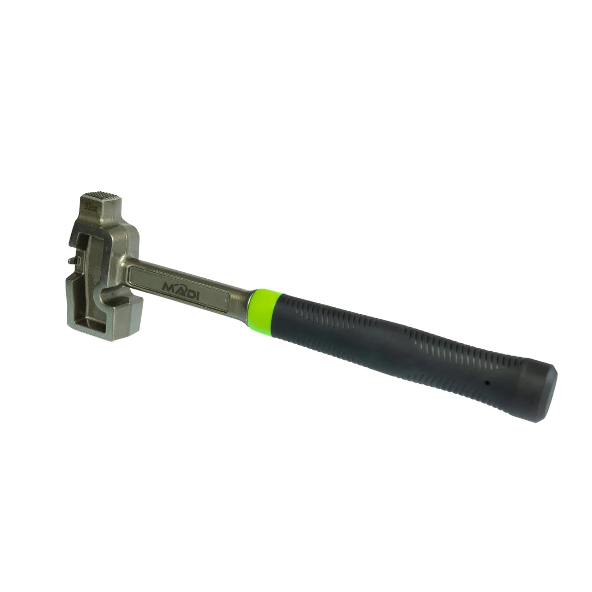 MADI All Steel Milled Lineman Hammer 32 oz with Staple Pullers and J Hook Remover SMLH-1