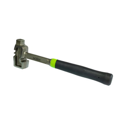 MADI All Steel Milled Lineman Hammer 32 oz with Staple Pullers and J Hook Remover SMLH-1
