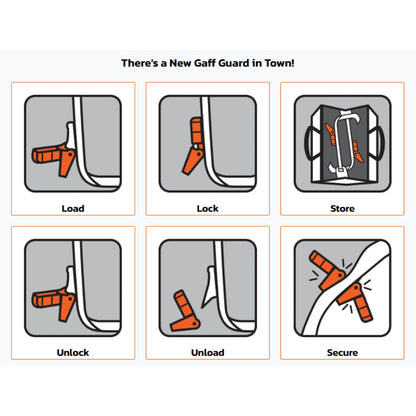 Hook Holster Magnetic Gaff Guards