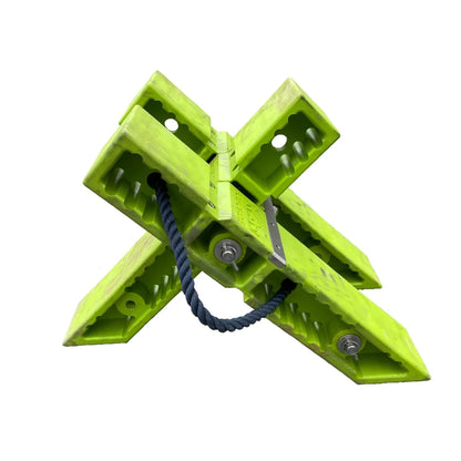 MADI Pole Cradle and Pad for Pole Framing, Drilling, and Outrigger Support up to 12,000 lbs PC-1