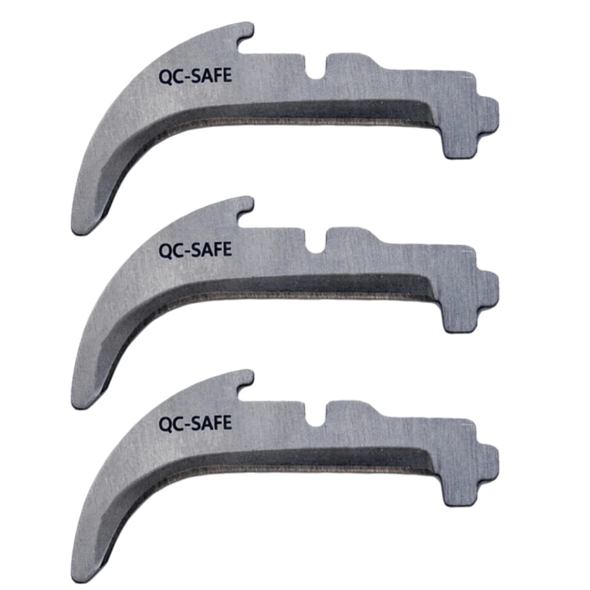 MADI Quick-Change Safety Replacement Blades 3 Pack for Lockback Lineman Knife LB-QC3PK-2S