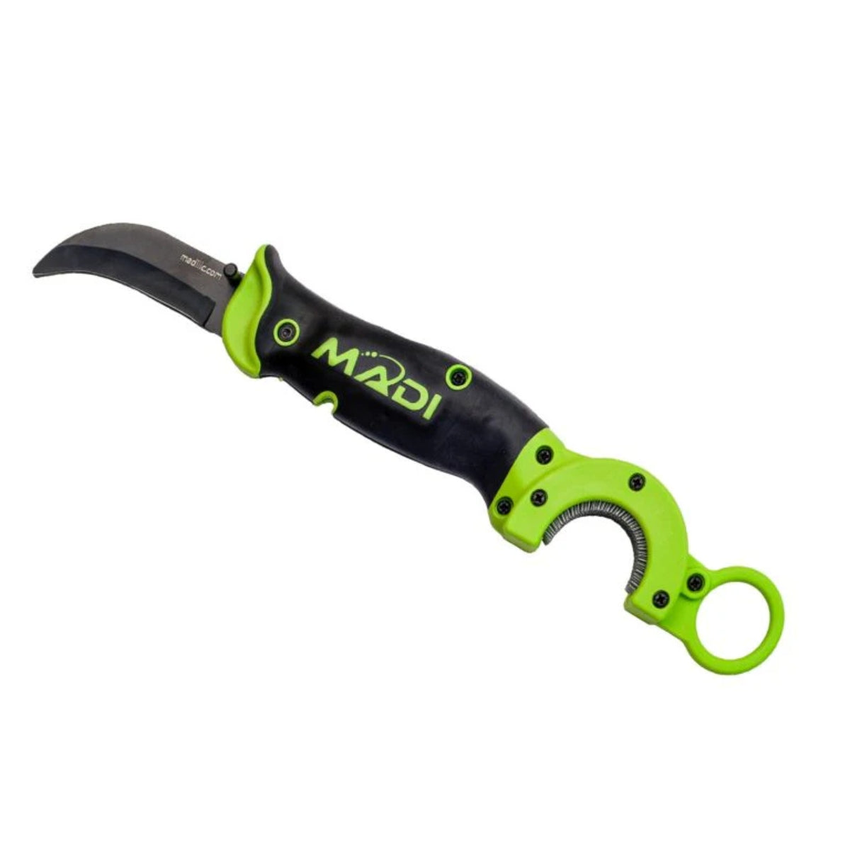 MADI BrushBlade Lineman's Knife with Integrated Conductor Cleaning Wire Brush BB-2