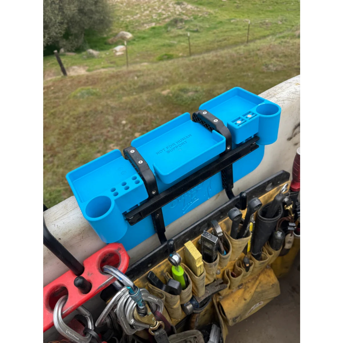 Smiley LP Tea Tray Universal Bucket Tool Tray