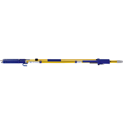 Utility Solutions BLUE STRIPE Telescopic Shotgun Hot Stick 5ft-8ft Spline or Rubber End