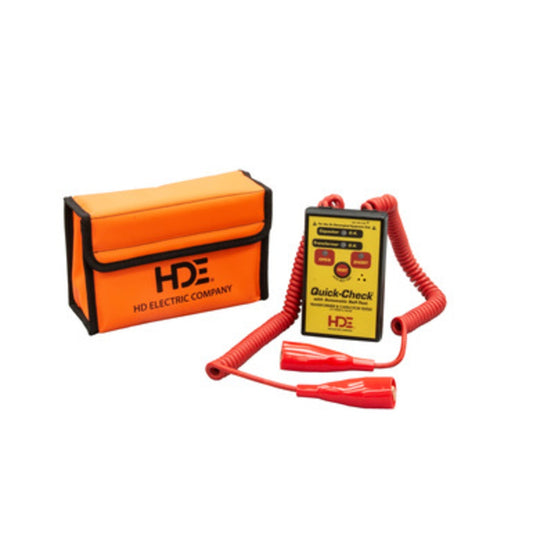 HDE Quick Check Transformer and Capacitor Tester with Automatic Self Test and Magnetic Mount QC-AST-M