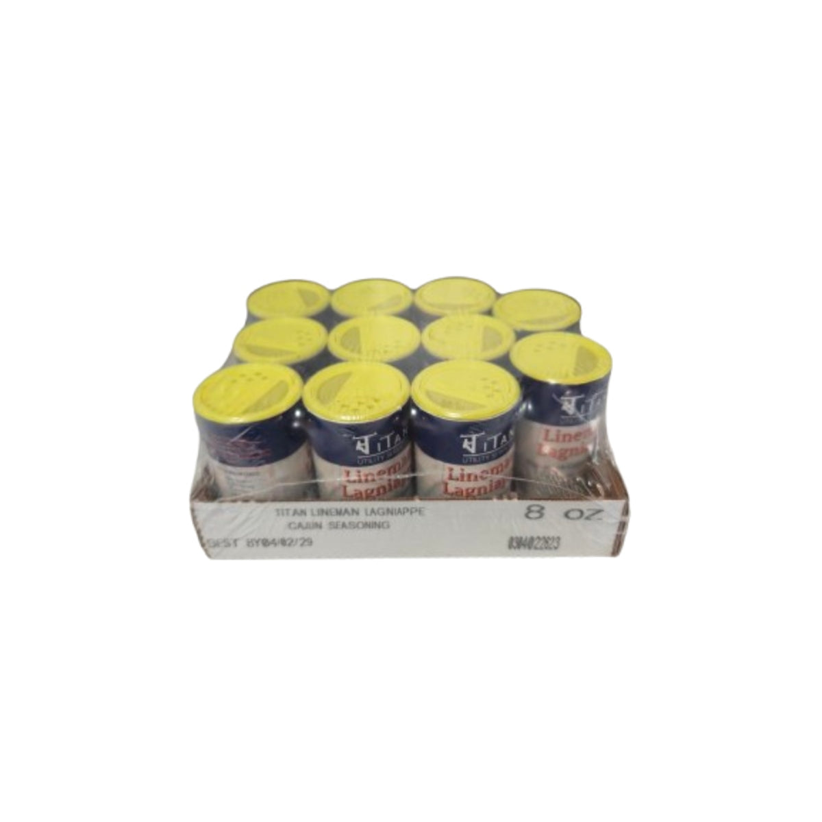 Lineman Lagniappe Signature Cajun Seasoning 8 oz Can