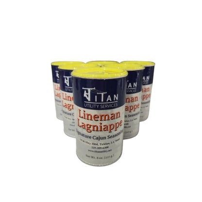 Lineman Lagniappe Signature Cajun Seasoning 8 oz Can